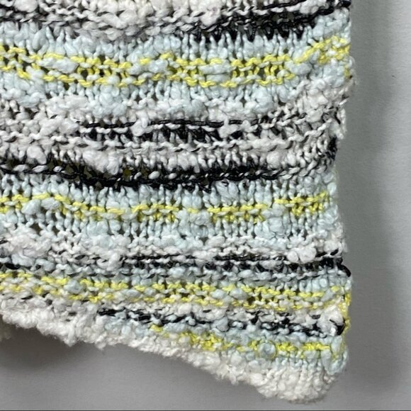 Free People‎ Marled Songbird Chunky Knit Pullover Sweater V-Neck Revolve Boho S - Picture 9 of 13